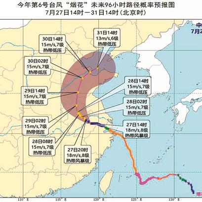 滁州天气预警（我县将迎来大暴雨天气）