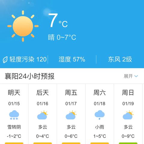 未来天气15天查询（免费天气预报当地15天查询下载）